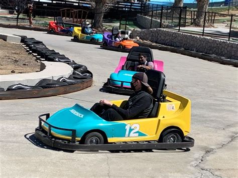 The Heart-Pounding Action of Go Kart Racing at Magic Mountain